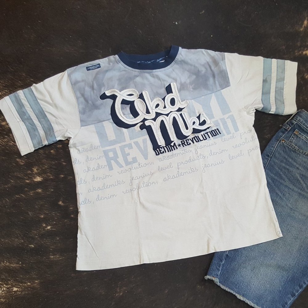 💥Vintage 90s Academiks Embrodery Tie-Dye Tee💥